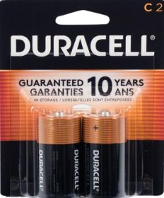 Duracell Batteries C (2 Pack)