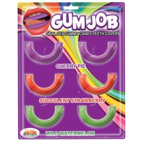 Gum Job Gummy Teeth Covers Assorted 6pk