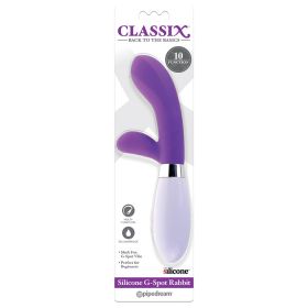 Classix Silicone G-Spot Rabbit-Purple