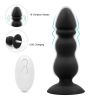 Portable USB Charging Tool Wireless Remote Control 9 Speeds Massaging Electric Beads Smooth Silicone Plug for Beginners Quiet