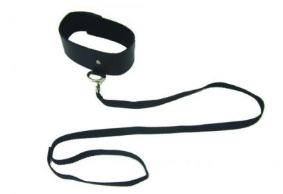 Mischief Leash and Collar Black